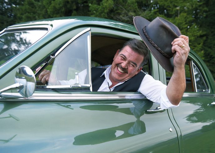 Wer so grüsst kann Auto fahren